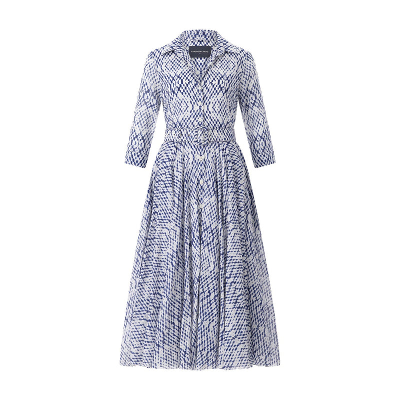 Samantha Sung Blusenkleid Aster mit floralem Muster Damen