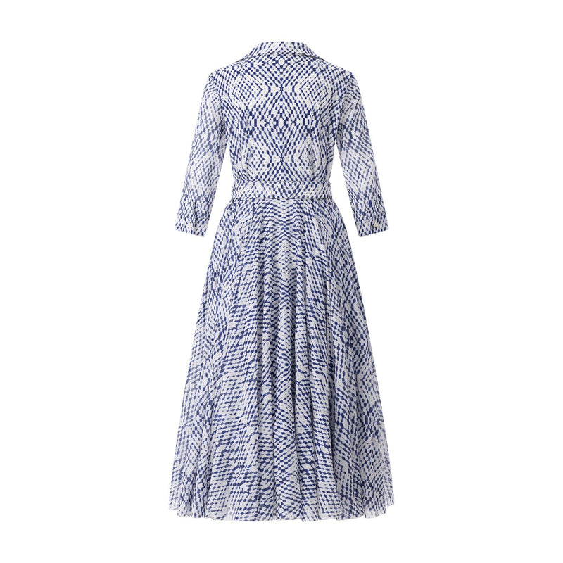 Samantha Sung Blusenkleid Aster mit floralem Muster Damen