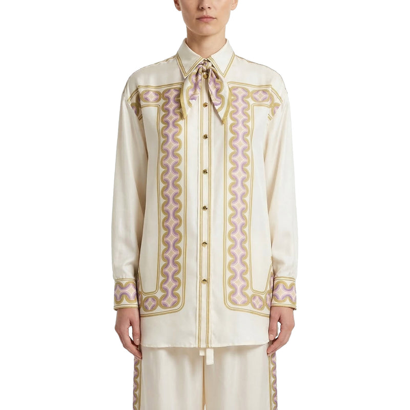 Bluse Luna aus Seide