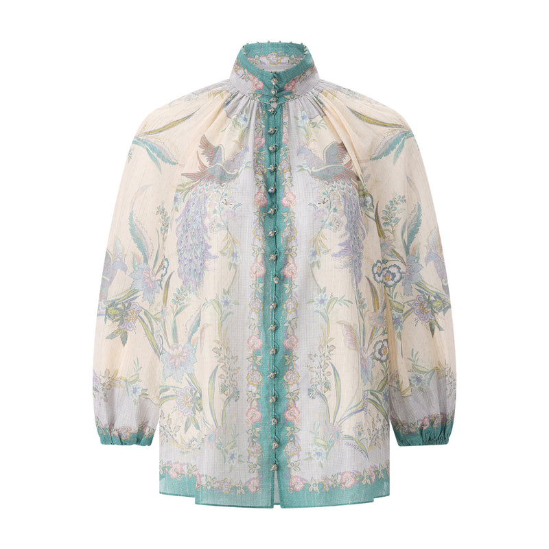 Bluse Indra Billow 42 / Multicolor