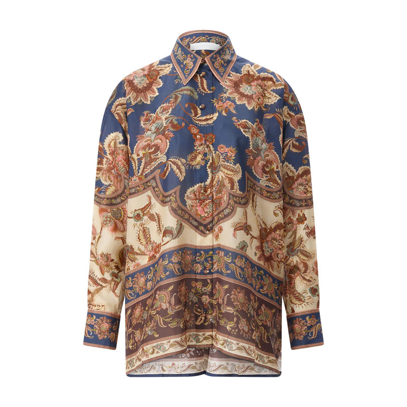 Zimmermann Bluse aus Seide Damen
