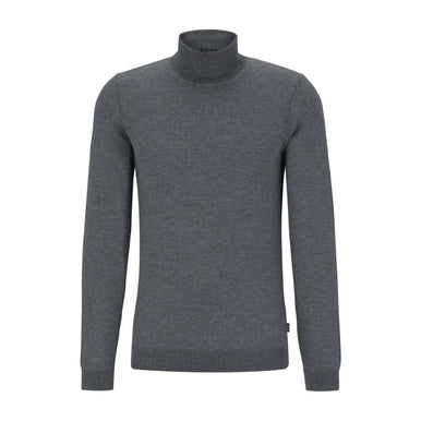 Boss Rollkragenpullover Musso aus Schurwolle