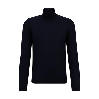 Boss Rollkragenpullover Musso aus Schurwolle