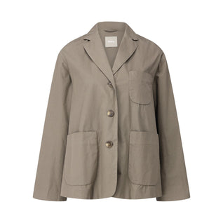 Blazer Petra aus Baumwolle 42 / Grün