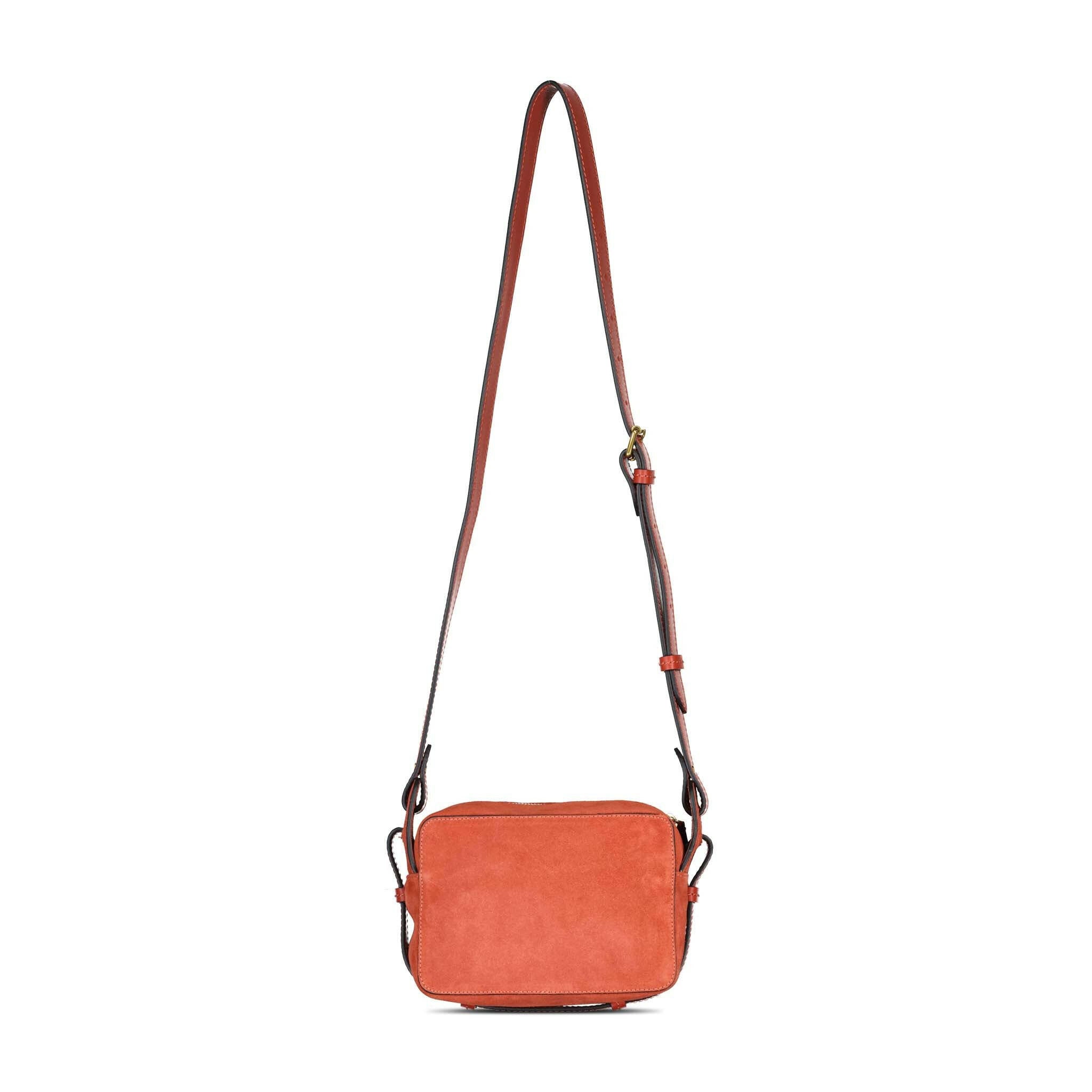 Camera Bag Wasy aus Veloursleder