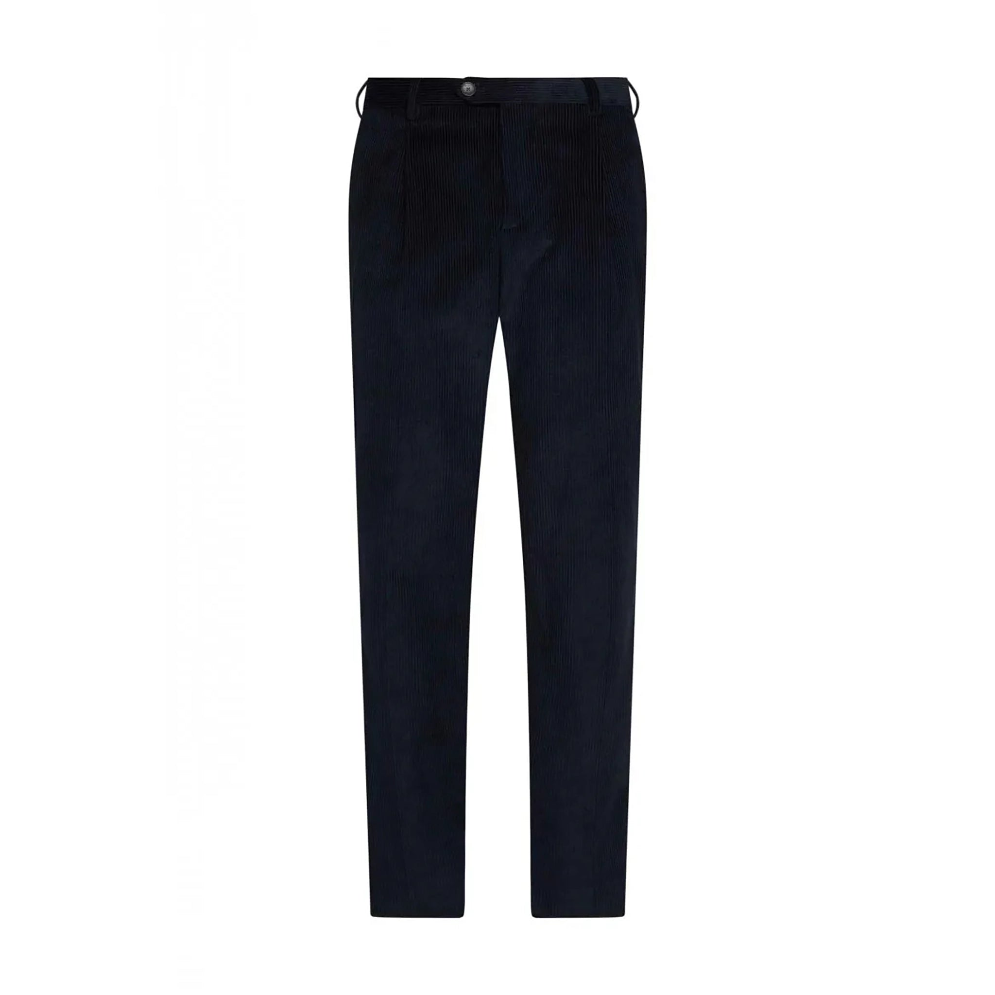 Cordhose mit Zierband