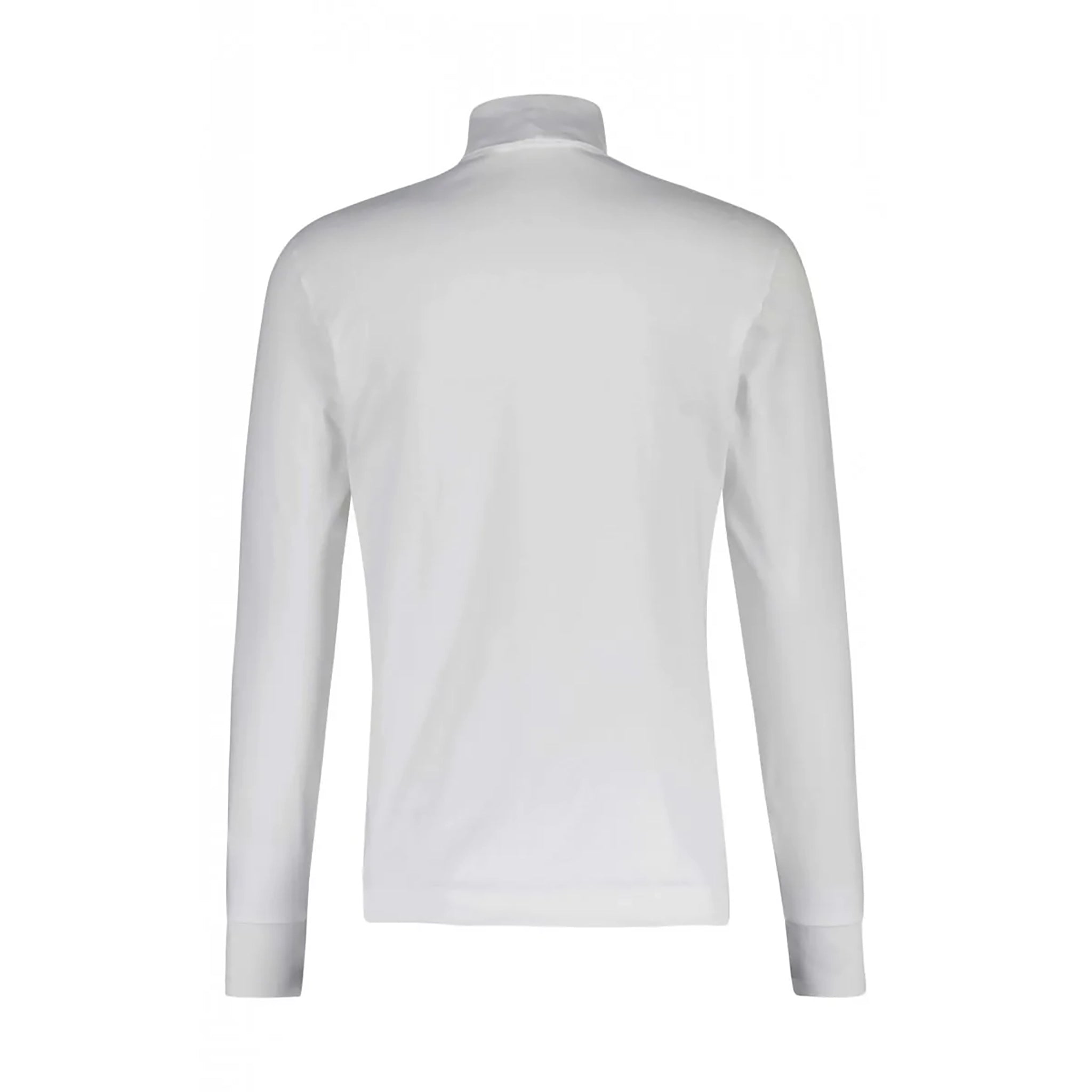 Longsleeve mit Rollkragen und Logo-Detail