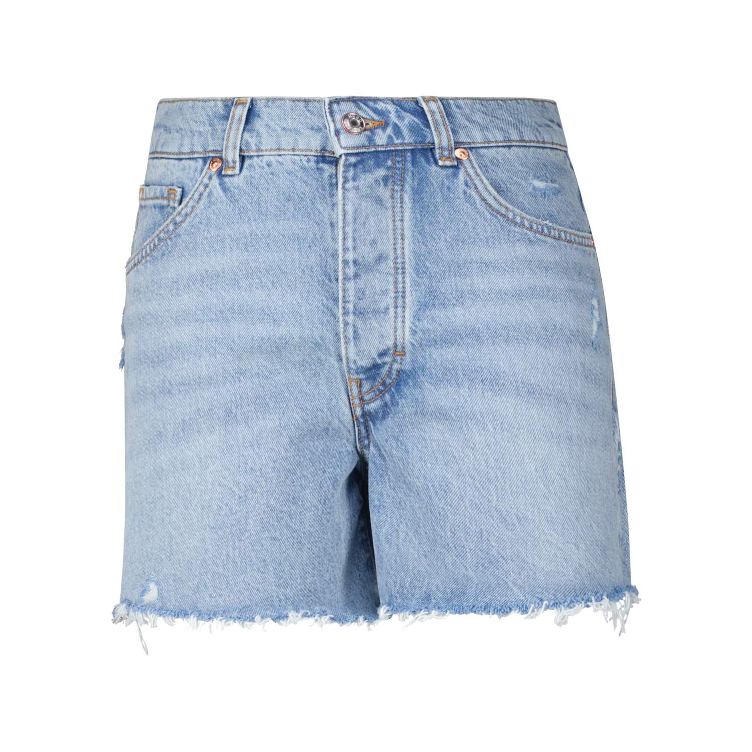 Jeans-Shorts Gealea im Used-Look