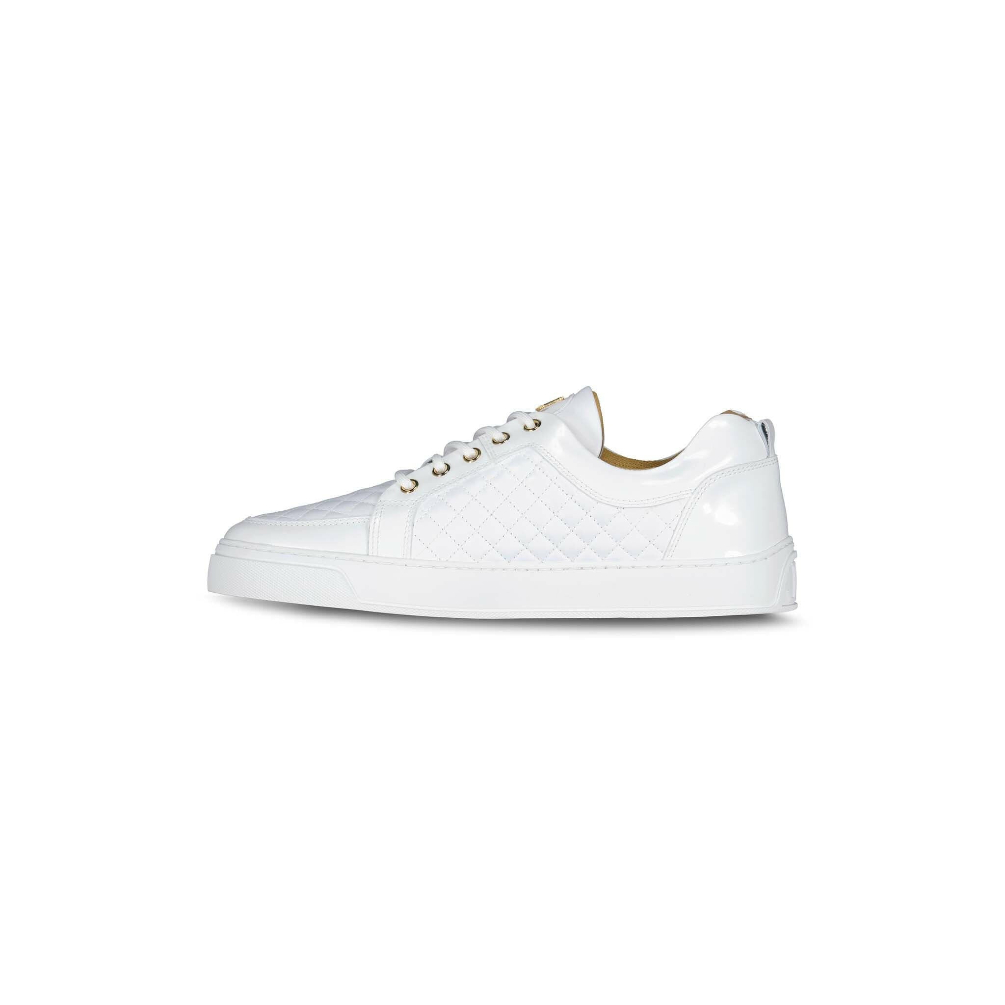 Sneaker aus Lackleder