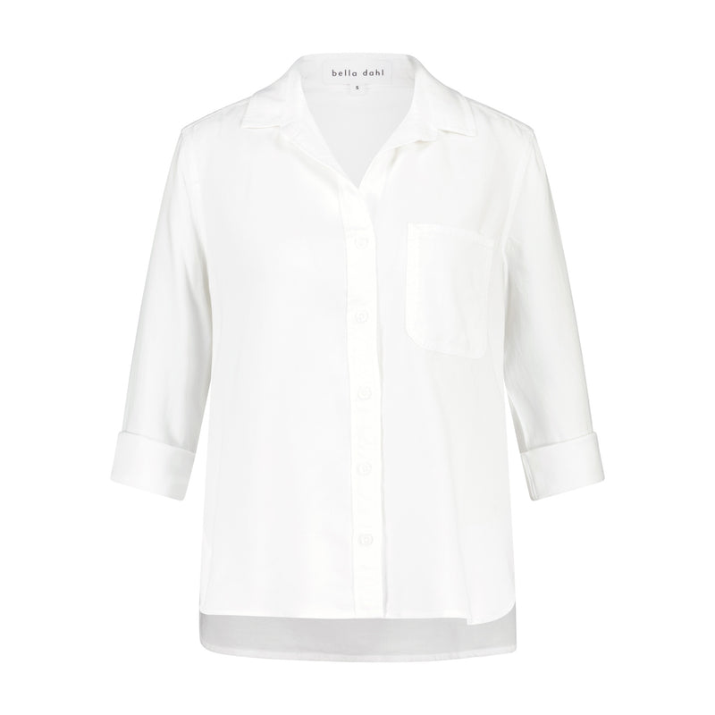 Bella Dahl Hemdbluse mit 3/4-Ärmeln Damen