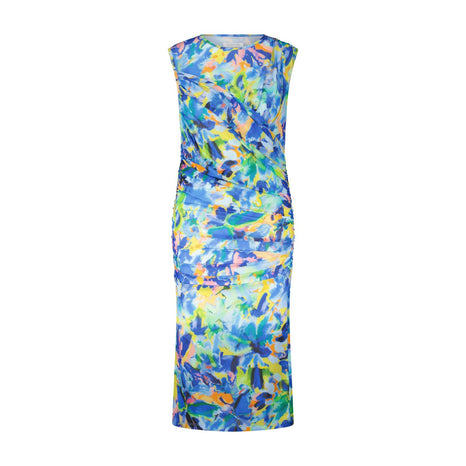 Patrizia Pepe Figurbetontes Kleid mit farbenfrohem Print