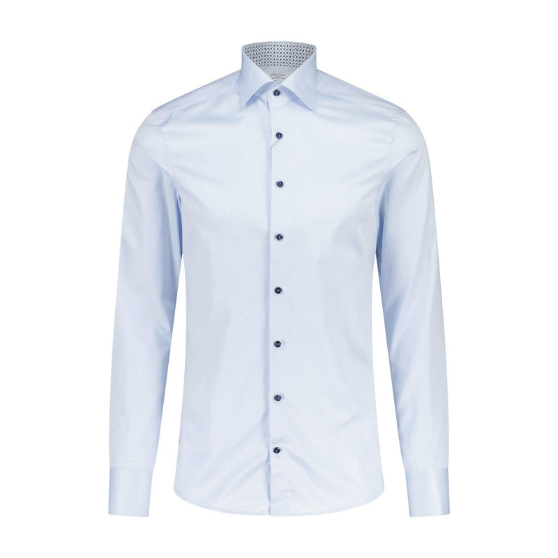 Stenströms Slim-Fit Hemd aus zweifacher Baumwolle Herren