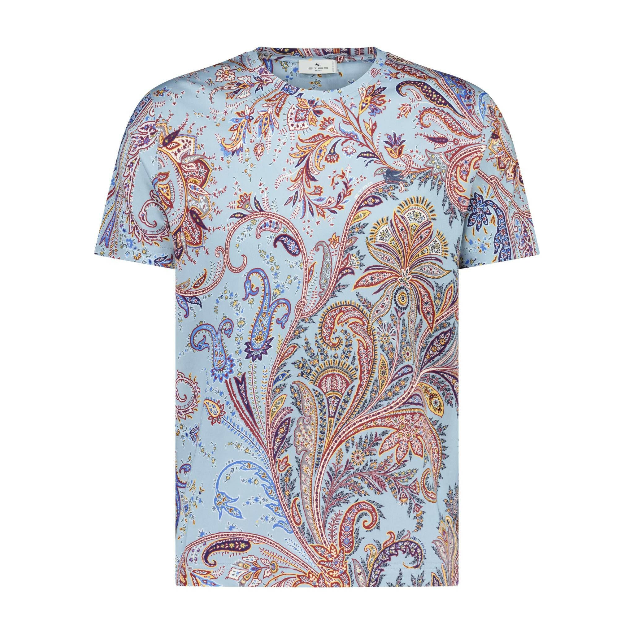 T-Shirt mit Paisley-Muster