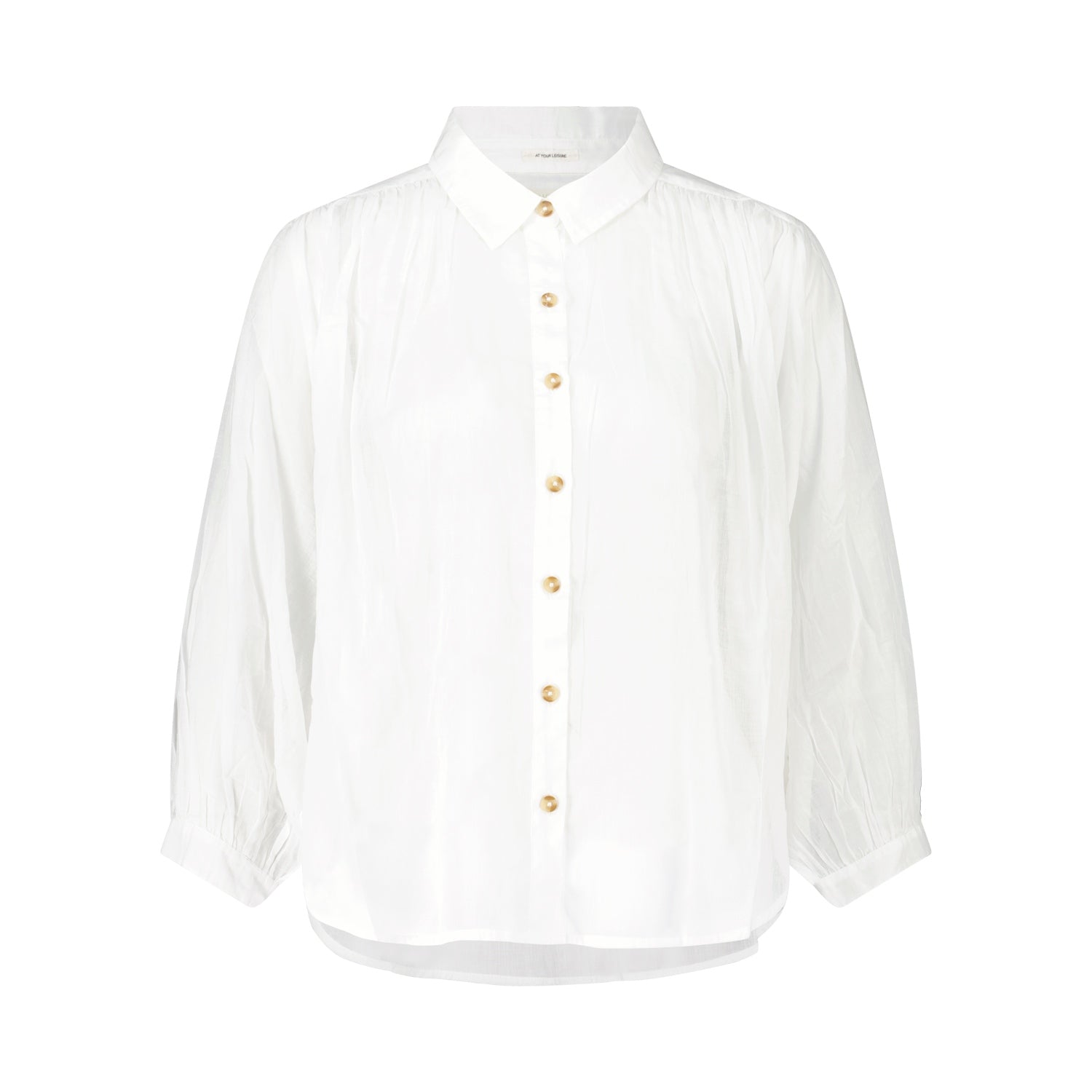 Weiße Bluse aus Baumwolle